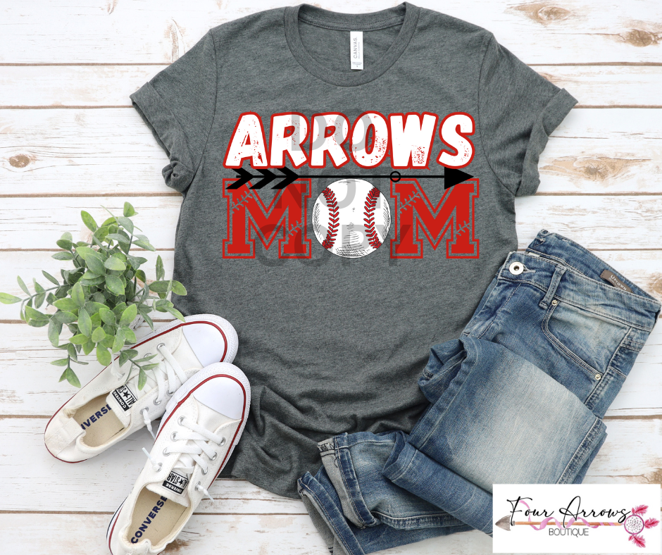 Arrows Baseball Mom
