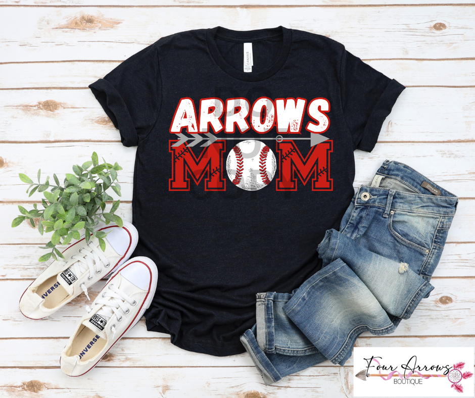 Arrows Baseball Mom